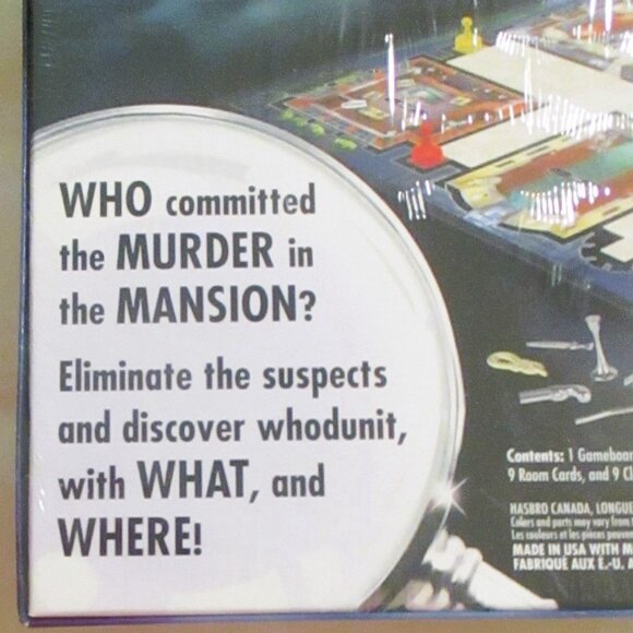 New Clue Board Game With Dr. Orchid  Classic Mystery Game Ages 8+  2-6 Players - Picture 5 of 5